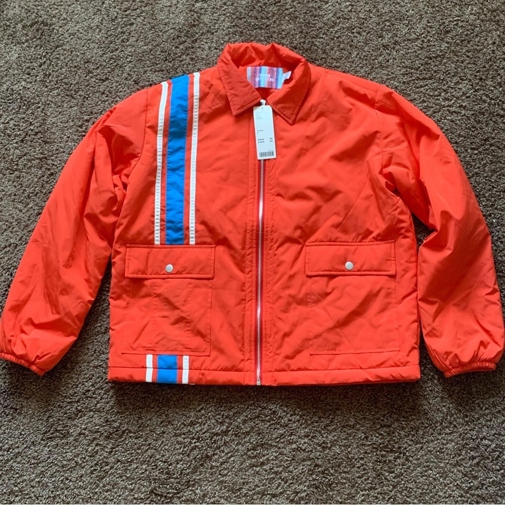 Abbie Gas Station jacket from Urban Outfitters, size small